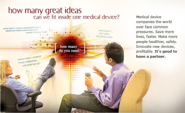 How many great ideas can we fit inside one medical device?
